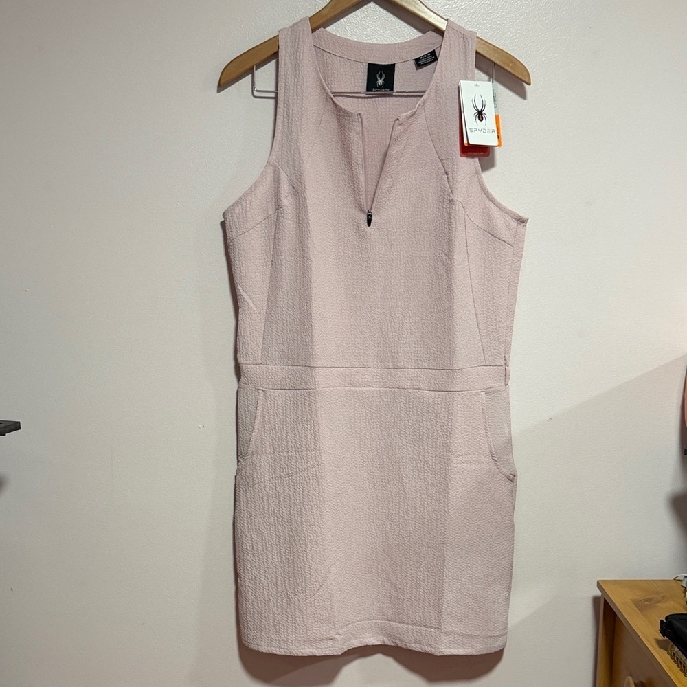 Spyder Sleeveless Mini Dress - Picture 1 of 13